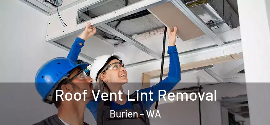 Roof Vent Lint Removal Burien - WA